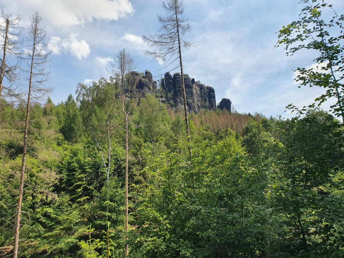 Fewo-Hierundjetzt Lichtenhain Bei Sebnitz Am Malerweg Kültér fotó
